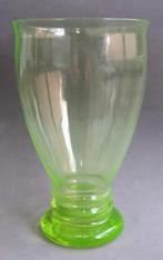 Jaren 30 Annagroen Vaas Copier Leerdam URANIUM Glas, Antiek en Kunst, Antiek | Glas en Kristal, Ophalen of Verzenden