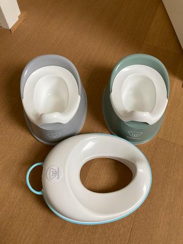 Baby Björn potjes (2x) + WC bril verkleiner beschikbaar voor biedingen