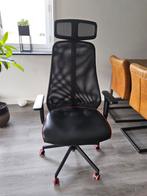 Gamingstoel/bureaustoel, Huis en Inrichting, Stoelen, Ophalen, Gebruikt, Zwart, Eén