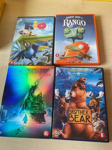 Diverse kinder dvd’s beschikbaar voor biedingen