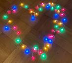 Gekleurde lichtjes lampjes kerstlampjes kleur, Ophalen of Verzenden, Zo goed als nieuw