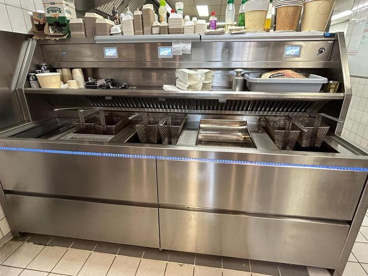 Fryer company Frituur/bakwand, Witgoed en Apparatuur, Frituurpannen, Zo goed als nieuw, 4 liter of meer, Duo-friteuse, Ophalen
