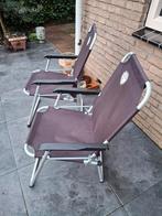 2 nette stoelen ideaal voor op de camping., Caravans en Kamperen, Ophalen, Campingstoel