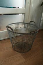 Antieke Zinken - IJzeren Draadmand, Ophalen of Verzenden