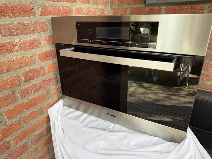 Miele Stoomoven DGC 5080 XL - In perfecte staat, Witgoed en Apparatuur, Ovens, Gebruikt, Inbouw, Oven met grill, 45 tot 60 cm