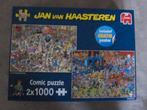 Jan van Haasteren: Speelgoedwinkel + rollerdisco, Ophalen of Verzenden, 500 t/m 1500 stukjes, Zo goed als nieuw, Legpuzzel