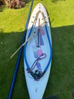 Surfplank met toebehoren inclusief 2 surfpakken, Watersport en Boten, Ophalen, Gebruikt, 300 cm of meer, Plank