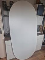 Ikea eettafel ovaal, Huis en Inrichting, Tafels | Eettafels, Ophalen, Gebruikt, Kunststof, 50 tot 100 cm