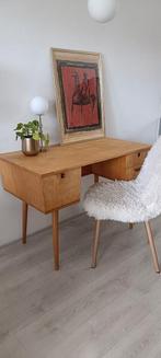 Vintage Bureau - 110x60x75 cm, Huis en Inrichting, Bureaus, Ophalen, Gebruikt, Bureau