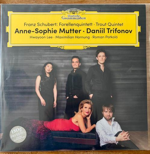 Schubert recital Forellenquintet oa Mutter en Trifonov lp, Cd's en Dvd's, Vinyl | Klassiek, Zo goed als nieuw, Overige typen, Ophalen of Verzenden