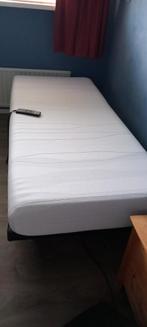 1persoons verstelbaar bed, Huis en Inrichting, Ophalen of Verzenden, Gebruikt, Eenpersoons, 90 cm