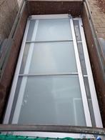 2 Glazen pax schuifdeuren, Ophalen, 100 tot 150 cm, 200 cm of meer, Minder dan 25 cm