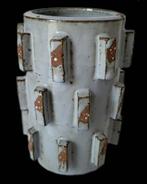 Des Pots Keramiek Vaas met Uniek Design, Gebruikt, Overige kleuren, Aardewerk of Porselein, Ophalen of Verzenden