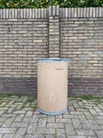 Vintage voorraad drum, industriële ton opslagton uit fabriek, Ophalen