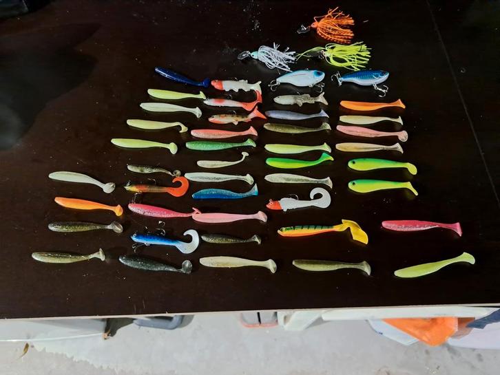 Kunstaas Set Snoekbaars, Snoek & Baars - Goede Kwaliteit!, Watersport en Boten, Hengelsport | Karpervissen, Zo goed als nieuw