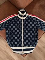 Gucci GG Jacquard Cotton Jacket S, Kleding | Heren, Jassen | Zomer, Blauw, Ophalen of Verzenden, Zo goed als nieuw, Gucci