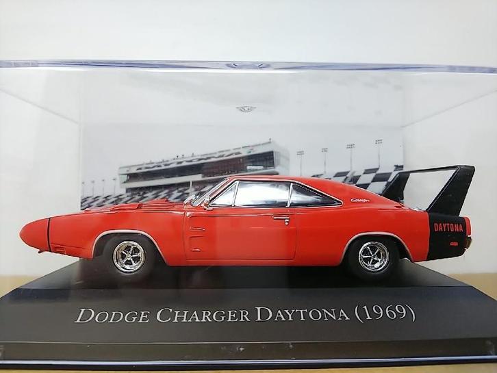 28578: Dodge Charger Daytona - 1969 - Atlas 1:43, Hobby en Vrije tijd, Modelauto's | 1:43, Nieuw, Auto, Overige merken, Ophalen of Verzenden