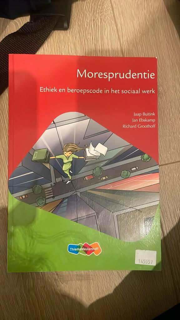 Jaap Buitink - Moresprudentie, Boeken, Schoolboeken, Zo goed als nieuw, Nederlands, Overige niveaus, Ophalen of Verzenden