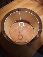 2x Lampenkap Taupe/Warm Grijs - Ø45cm, Huis en Inrichting, Lampen | Lampenkappen, Ophalen, Gebruikt, Bruin, Rond