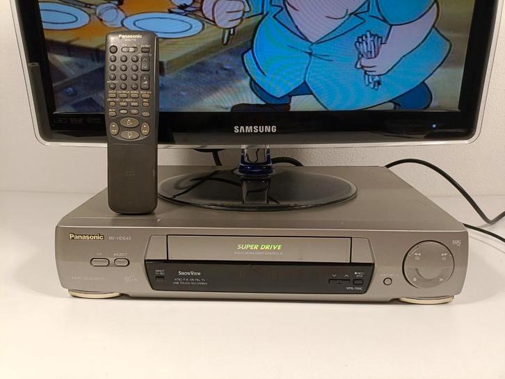 Panasonic NV-HD640 VHS Recorder, Audio, Tv en Foto, Videospelers, Gebruikt, VHS-speler of -recorder, Ophalen