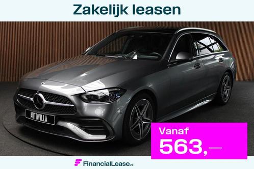 Mercedes-Benz C-Klasse Estate 220d AMG Panodak Leer Navi HUD, Auto's, Mercedes-Benz, Bedrijf, Lease, Financial lease, C-Klasse