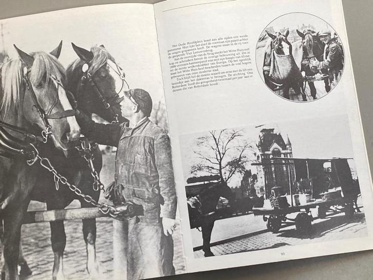 Man en Paard in Oud Rotterdam van Peter J. Troost, Boeken, Geschiedenis | Stad en Regio, Zo goed als nieuw, 20e eeuw of later