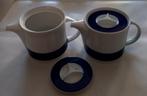 thee/koffie servies Thomas Germany, blauw/wit, Huis en Inrichting, Keuken | Servies, Gebruikt, Ophalen of Verzenden, Overige stijlen