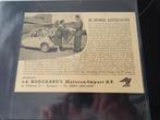 Heinkel Autoscooter folder Nederlands!, Motoren, Verzenden, Overige merken