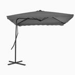 Zweefparasol parasol 250x250 cm div kleuren GRATIS VERZENDEN, Tuin en Terras, Parasols, Verzenden, Nieuw, 2 tot 3 meter, Zweefparasol