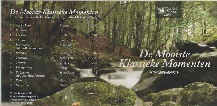 CD Klassiek: De mooiste Klassieke Momenten, Cd's en Dvd's, Cd's | Klassiek, Zo goed als nieuw, Overige typen, Classicisme, Ophalen of Verzenden