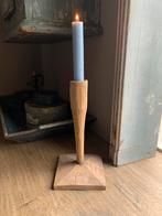Volkskunst Zweedse houten kandelaar SALE”Bikkel”, Antiek en Kunst, Ophalen of Verzenden