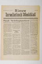 27 juli 1945 - Nieuw Israelietisch Weekblad | Heruitgave, Verzamelen, Nederland, Boek of Tijdschrift, Verzenden