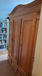 Grenen kledingkast 3 deurs, Huis en Inrichting, Kasten | Kledingkasten, Ophalen, Gebruikt, 200 cm of meer, 150 tot 200 cm