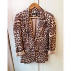 Blazer met panterprint van Coolcat maat M, Maat 38/40 (M), Bruin, Verzenden, Zo goed als nieuw