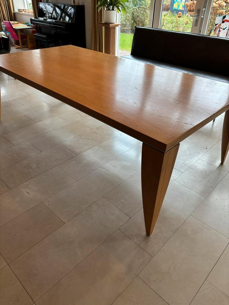 ≥ Jan des Bouvrie Eettafel 240x120 cm — Tafels | Eettafels — Marktplaats