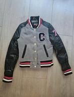 Leuk tussendoor jasje met nepleer details, Verzenden, Zwart, Zo goed als nieuw, Coolcat