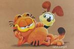 Garfield zelf getekend op A4, Verzenden, Nieuw, Wanddecoratie
