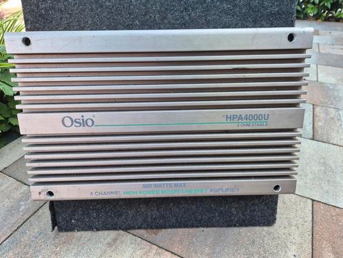 Osio HPA4000U Auto Versterker & Subwoofer, Auto diversen, Autospeakers, Gebruikt, Ophalen