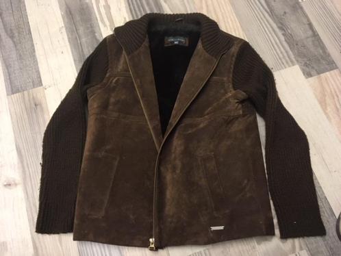 suede kinderjas verkrijgbaar in 2 maten, Kinderen en Baby's, Kinderkleding | Overige, Zo goed als nieuw, Jongen of Meisje, Ophalen