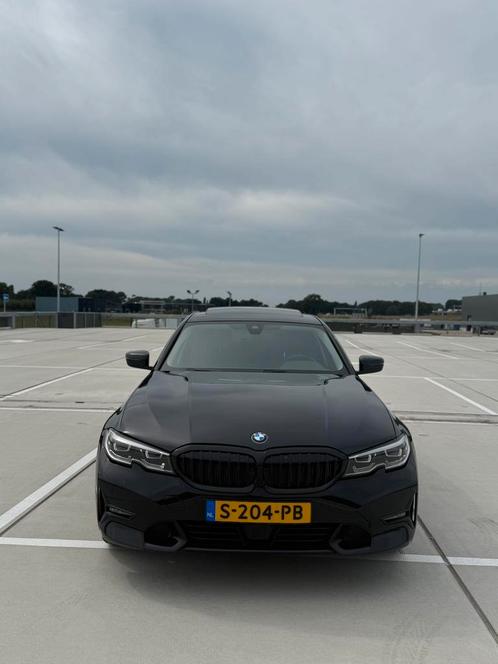 BMW 3-Serie 320i 184pk Aut 2021 Zwart, Auto's, BMW, Particulier, 3-Serie, 360° camera, ABS, Achteruitrijcamera, Adaptieve lichten