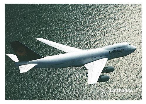 37688	vliegtuig	Lufthansa	Boeing 747-200	Nette oude kaart	On, Verzamelen, Ansichtkaarten | Nederland, Ongelopen, Zuid-Holland