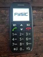 Fysic FM-7500 senioren telefoon met grote toetsen & sosknop, Ophalen, Gebruikt, Geen camera, Klassiek of Candybar
