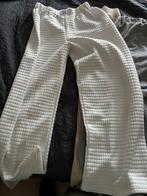 Witte wafelstof relaxbroek mt S, Ophalen of Verzenden, Zo goed als nieuw, Wit