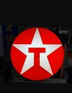 Grote werkende Texaco lichtbak te koop️⛽️, Ophalen, Gebruikt, ., Lichtbak of (neon) lamp