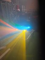 4 X Movingheads Le Club Cyclone 80 met flightcase, Muziek en Instrumenten, Licht en Laser, Ophalen, Zo goed als nieuw, Licht, Kleur