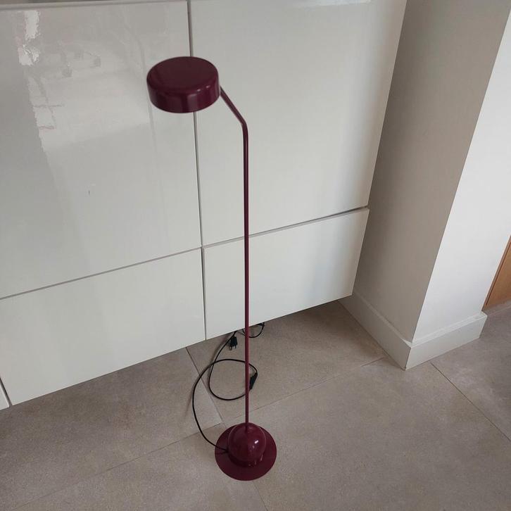 Vintage vloerlamp 123 cm hoog, Huis en Inrichting, Lampen | Vloerlampen, Gebruikt, Ophalen