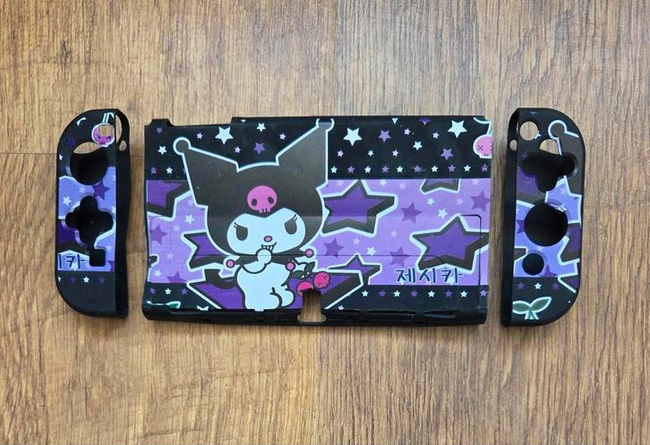 Nintendo Switch OLED Hoesje - Kuromi Design, Spelcomputers en Games, Spelcomputers | Nintendo Consoles | Accessoires, Nieuw, Switch