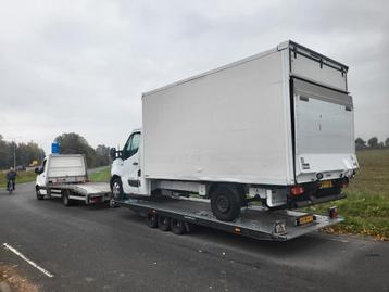 Oprijwagen sleepdienst takelwagen autotransport  beschikbaar voor biedingen