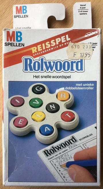 Vintage Rolwoord van MB - vanaf 8 jaar - ZGAN beschikbaar voor biedingen