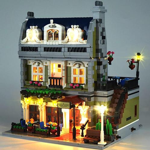 LED Verlichting voor 10243 Parijs Restaurant Nieuw, Kinderen en Baby's, Speelgoed | Bouwstenen, Nieuw, Overige merken, Ophalen of Verzenden